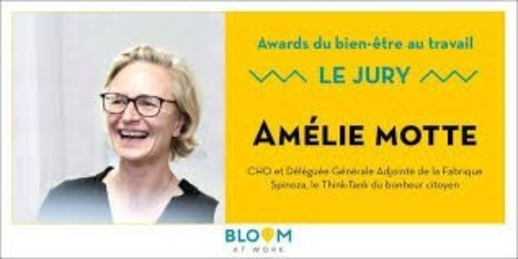 Awards du bien-être au travail : Amélie Motte membre du Jury !